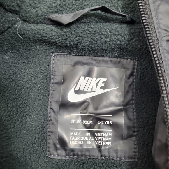 Nike Camouflage Toddler Lightweight Hooded Jacket Size 2T 51424-0789 - Picture 5 of 7